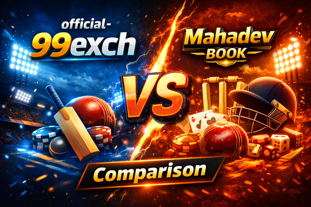 official-99exch vs vs Mahadev Book – Comparison