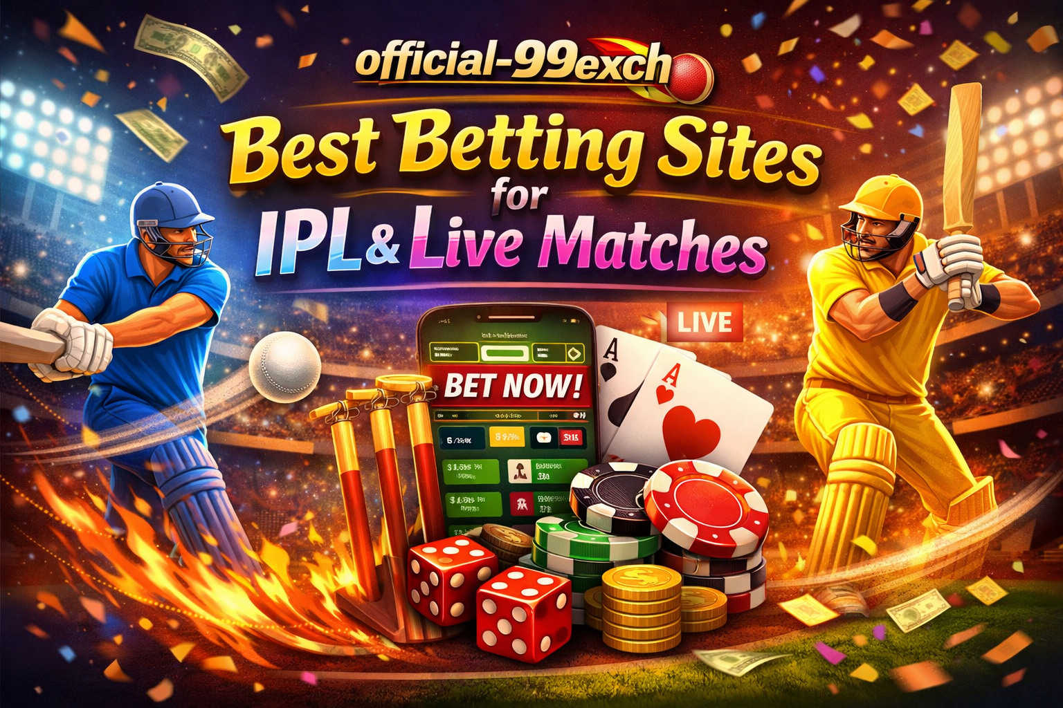 official-99exch Best Betting Sites for IPL & Live Matches