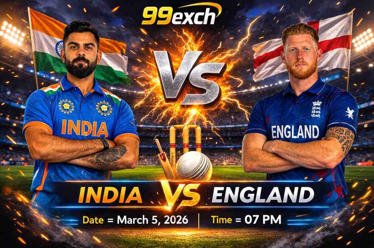 99exch India vs England