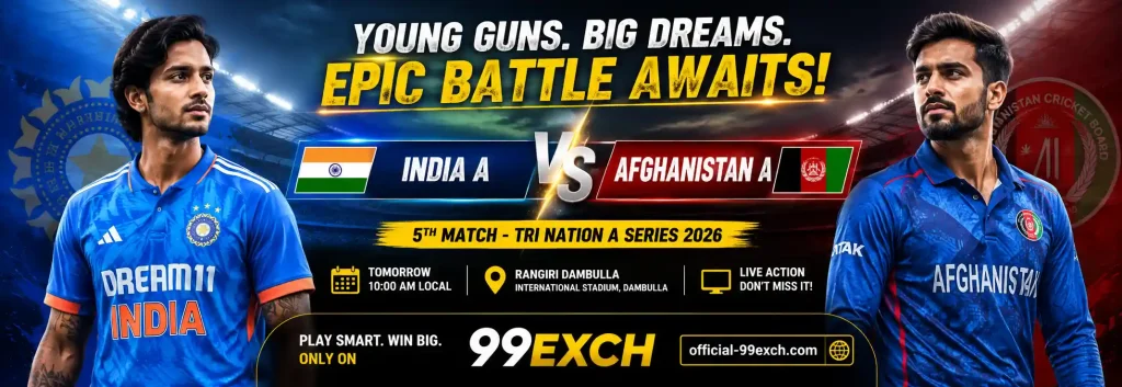 Tri Nation cricket battle banner