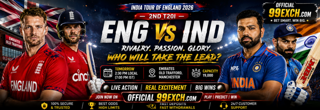 England India T20 Match Banner