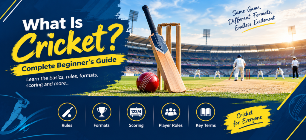 What Is Cricket? Complete Beginner's Guide to Cricket
