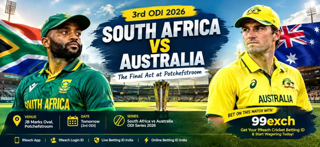 South Africa vs Australia 3rd ODI 2026 match prediction at JB Marks Oval Potchefstroom