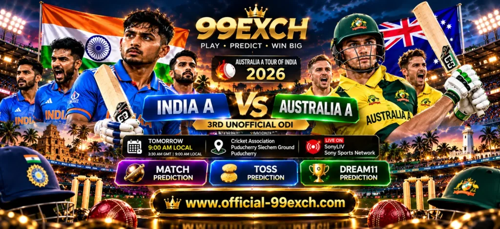 India A vs Australia A 3rd ODI 2026 betting prediction

